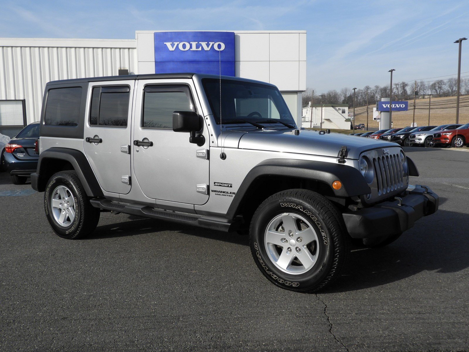 Pre Owned 2014 Jeep Wrangler Unlimited Sport Convertible In